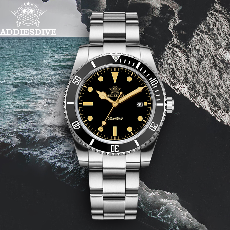 Watch Accessories - ADDIESDIVE 39 мм популярные часы для