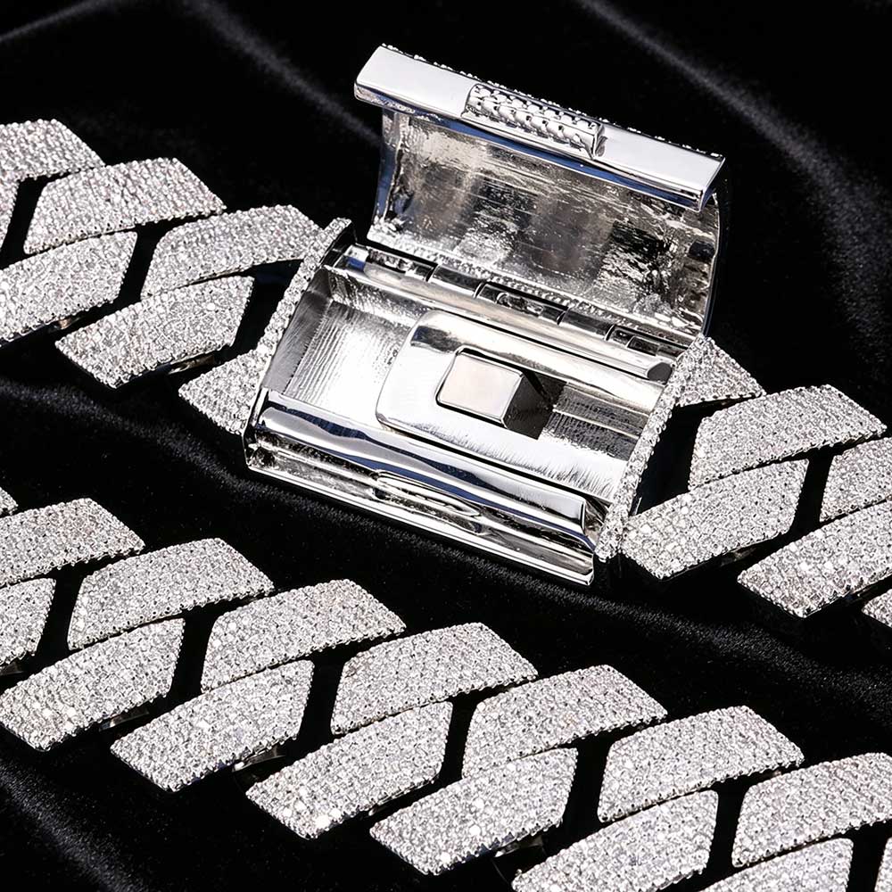 Cuban Link Chain 12Mm - Ожерелье-цепочка Nuoya Iced Out 26 мм,