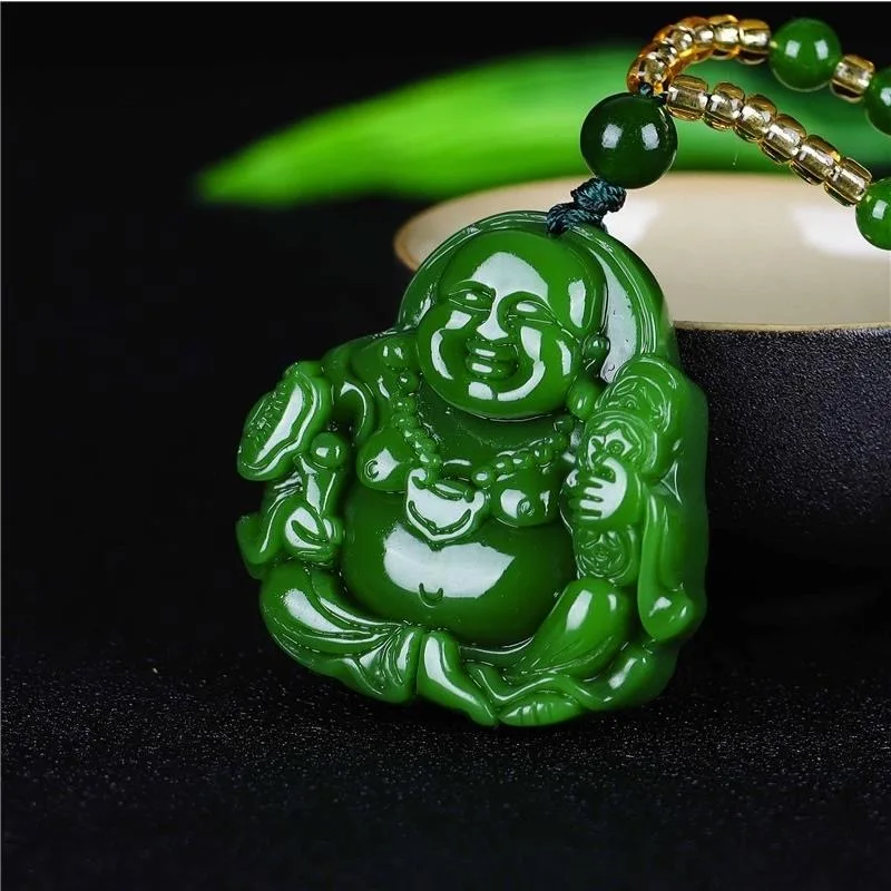 Китайский зеленый нефритовый к – обзор и цена Necklaces