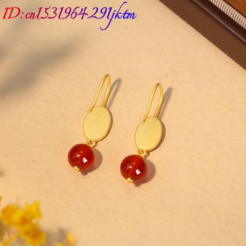 Натуральные серьги-талисманы и – обзор и цена Earrings