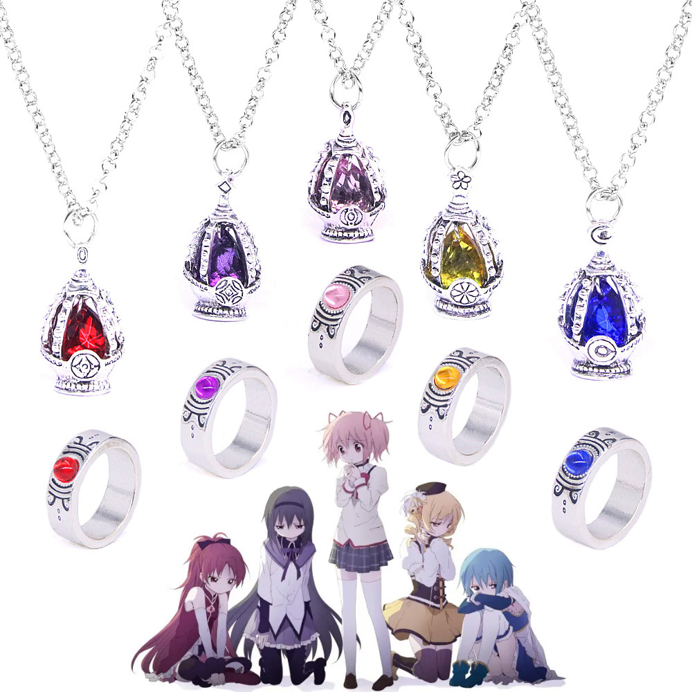 Аниме Puella Magi Madoka Magic – обзор и цена Heart Locket Necklace Photo