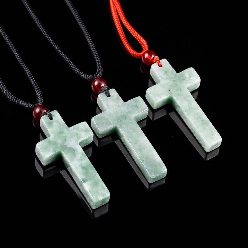 Мьянманский жадеитовый крест,  – обзор и цена Necklaces