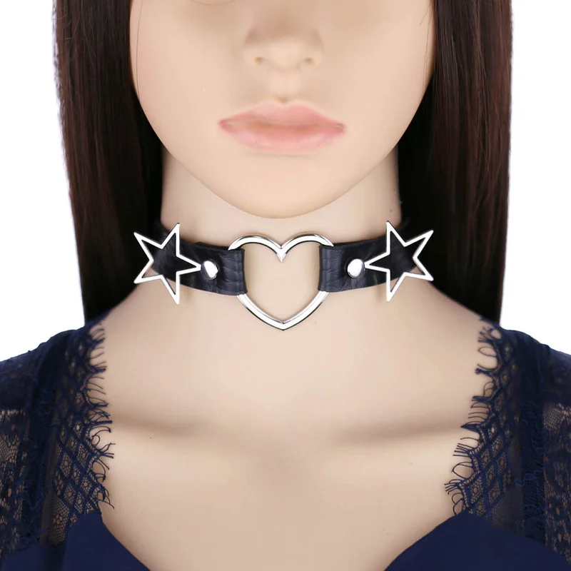 Decopunk Панк из искусственной – обзор и цена Goth Punk Spike Choker