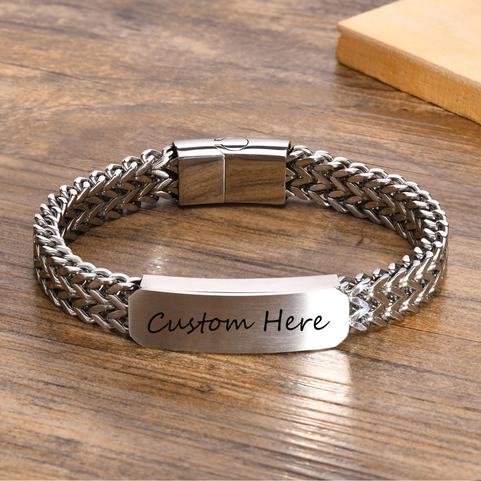 Бесплатная Настройка ID брасле – обзор и цена Cuban Link Chain 12Mm
