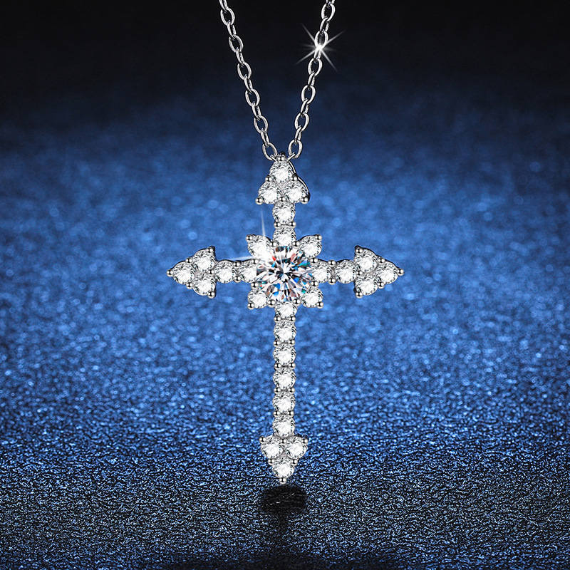 Ожерелье-подвеска LioraGem Pla – обзор и цена Cross Pendant Necklace Gold