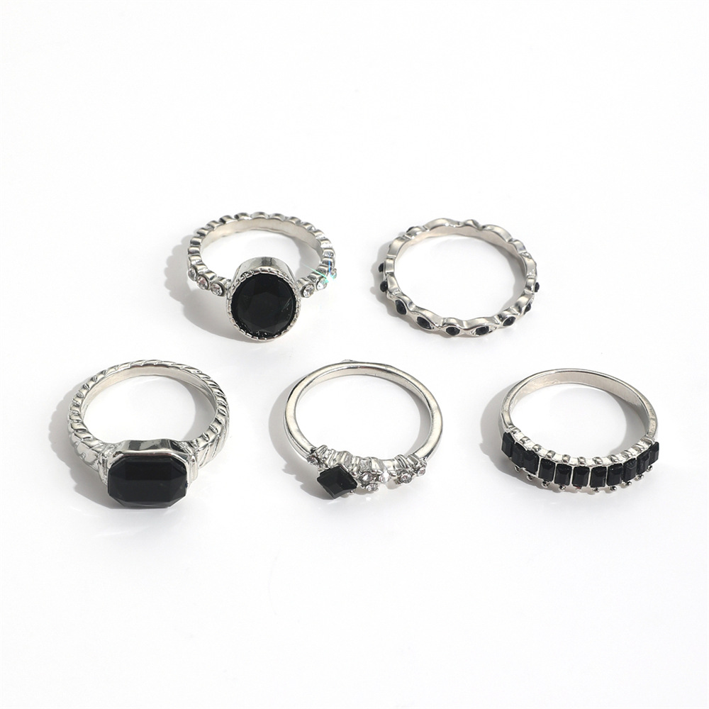 Набор колец в ретро-стиле с че – обзор и цена Vintage Punk Knuckle Rings Set